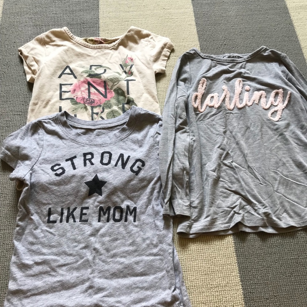 Bundle 3 shirts 4T